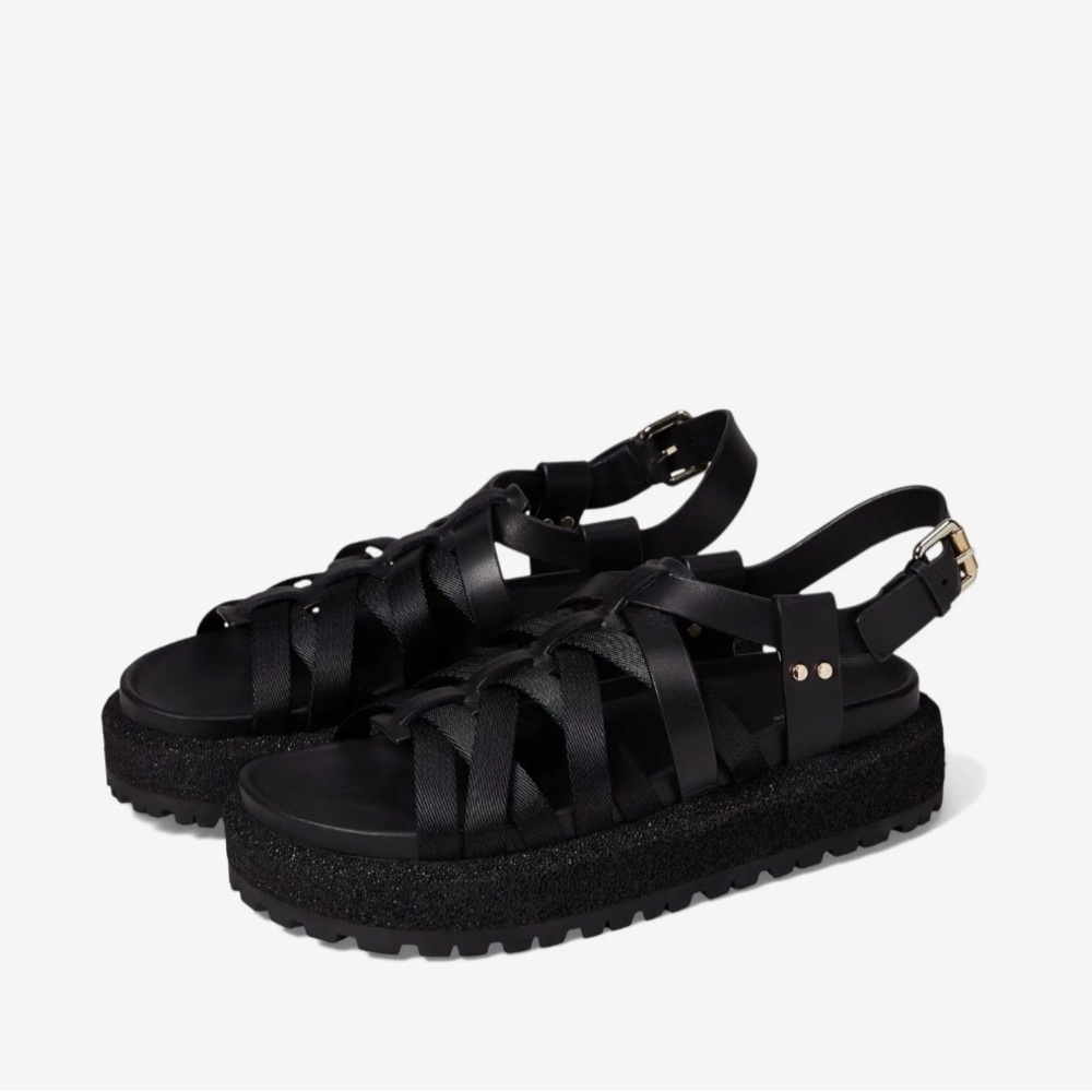 rag & bone Black Platform Sandals